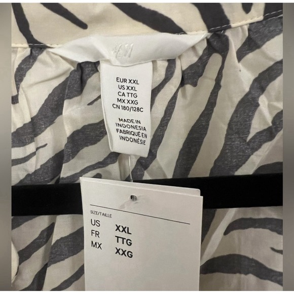 NWT H&M Cotton‎ Voile Dress - Picture 3 of 3